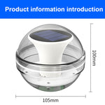 Đèn nổi trên nước năng lượng mặt trời cho sân hiên, hồ bơi, đèn trang trí cảnh quan nổi, ba chế độ ánh sáng