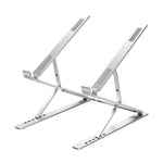 N8 Giá đỡ tản nhiệt laptop hợp kim nhôm nâng gập hai lớp, N8 (Bạc), N8 (Xám), N8 (Bạc oxi hóa)