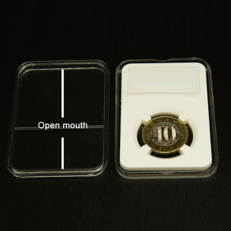 Hộp đựng và phân loại đồng xu kỷ niệm, màu trắng (40mm), trắng (25mm), trắng (27mm), trắng (30mm), trắng (38.5mm), trắng (40mm)