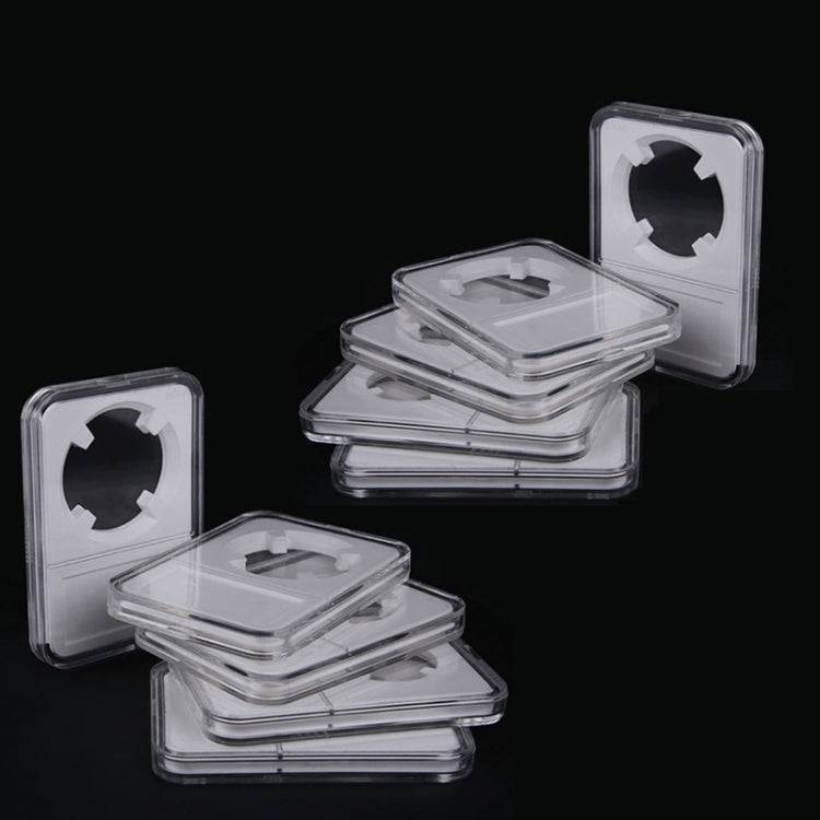 Hộp đựng và phân loại đồng xu kỷ niệm, màu trắng (40mm), trắng (25mm), trắng (27mm), trắng (30mm), trắng (38.5mm), trắng (40mm)