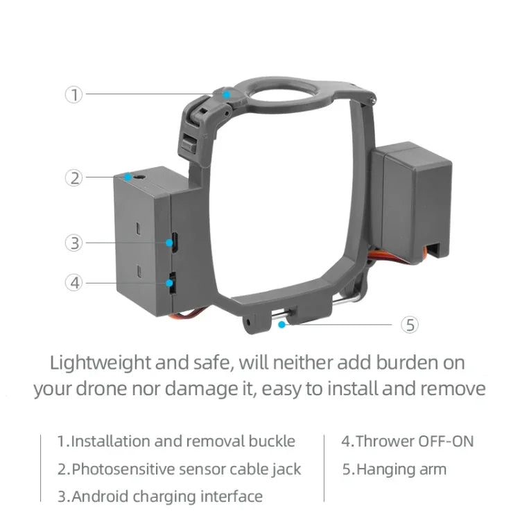 Hệ thống thả drone cho DJI Mavic 2 Pro & Zoom, dành cho DJI Mavic 2 Pro & Zoom