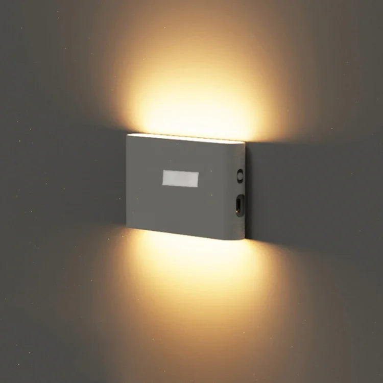 Đèn ngủ LED cảm biến thông minh hồng ngoại không dây từ tính, thấu kính phẳng, thấu kính tròn