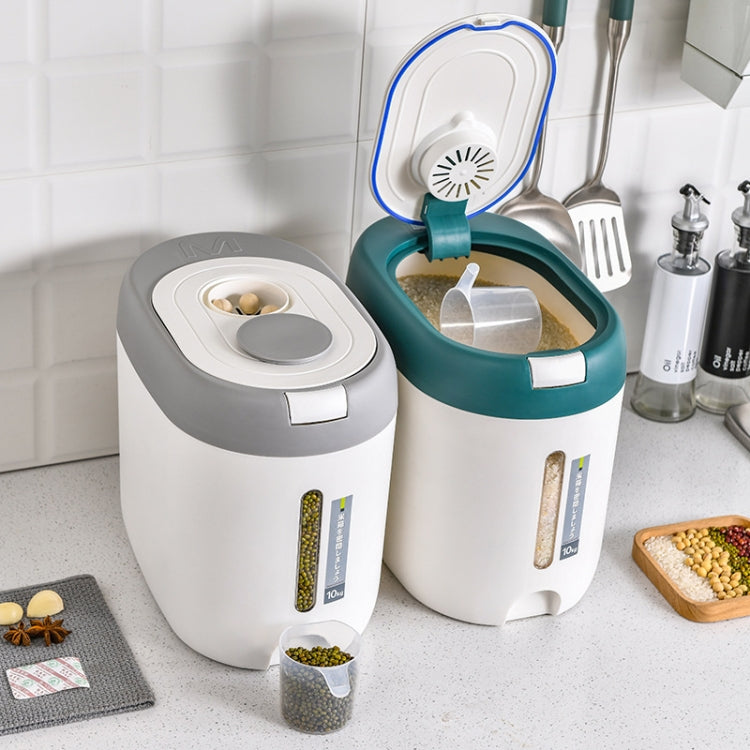 Thùng đựng gạo kín, chống ẩm, chống bụi cho nhà bếp, màu đỏ 10kg, đỏ 5kg, xám 10kg, xám 5kg, xanh dương 10kg, xanh dương 5kg, xanh lá 10kg, xanh lá 5kg