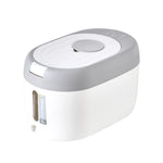 Thùng đựng gạo kín, chống ẩm, chống bụi cho nhà bếp, màu đỏ 10kg, đỏ 5kg, xám 10kg, xám 5kg, xanh dương 10kg, xanh dương 5kg, xanh lá 10kg, xanh lá 5kg