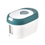 Thùng đựng gạo kín, chống ẩm, chống bụi cho nhà bếp, màu đỏ 10kg, đỏ 5kg, xám 10kg, xám 5kg, xanh dương 10kg, xanh dương 5kg, xanh lá 10kg, xanh lá 5kg