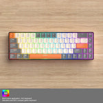 Bàn phím cơ chơi game RGB ZIYOU LANG T8 68 phím, Chiều dài cáp: 1,5m, Mẫu:, Phiên bản đèn vi mô T8 trục xanh lá