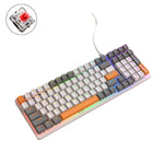 Bàn phím cơ có dây phát sáng chơi game ZIYOU LANG K3 100 phím, Chiều dài cáp: 1,5m, Mẫu:, Phiên bản hot plug trục xanh lá K3 Water Green, Phiên bản đèn vi mô trục xanh lá K3, Phiên bản đèn vi mô trục đỏ K3, Phiên bản K3 Water Green trục xanh lá