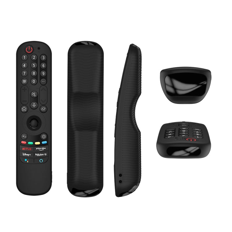 Vỏ bảo vệ bằng silicone cho điều khiển từ xa TV LG An-MR21GC / AN-MR21N / AN-MR21GA, màu xanh lá phát sáng Y36, đen Y36, xanh dương Y36, đỏ Y36, xanh dương phát sáng Y36