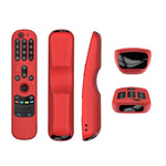 Vỏ bảo vệ bằng silicone cho điều khiển từ xa TV LG An-MR21GC / AN-MR21N / AN-MR21GA, màu xanh lá phát sáng Y36, đen Y36, xanh dương Y36, đỏ Y36, xanh dương phát sáng Y36
