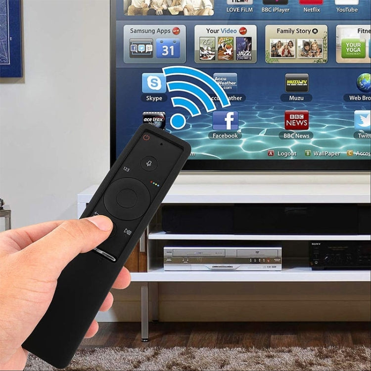 Vỏ bảo vệ bằng silicone chống trượt cho điều khiển từ xa TV thông minh Samsung BN59 Series, BN59 Series (xanh dương phát sáng), BN59 Series (xanh lá phát sáng), BN59 (đen), BN59 (đỏ), BN59 (xanh dương)