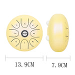 Nhạc cụ trống rỗng lưỡi thép 5,5 inch Shuffle SD-5, màu vàng, hồng, tím, xanh lá