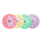 Nhạc cụ trống rỗng lưỡi thép 5,5 inch Shuffle SD-5, màu vàng, hồng, tím, xanh lá