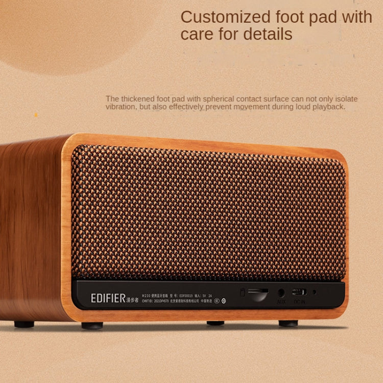 Loa Gỗ Di Động Cổ Điển Edifier M230 Retro Classic Bluetooth 5.0, M230