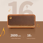 Loa Gỗ Di Động Cổ Điển Edifier M230 Retro Classic Bluetooth 5.0, M230