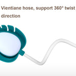 L-0 Đèn bàn LED bảo vệ mắt hình ốc sên hoạt hình, sạc USB, giá đỡ bút