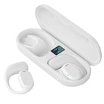 Tai nghe thể thao kinh doanh treo tai Bluetooth không dây JS270, JS270 Đen, JS270 Trắng