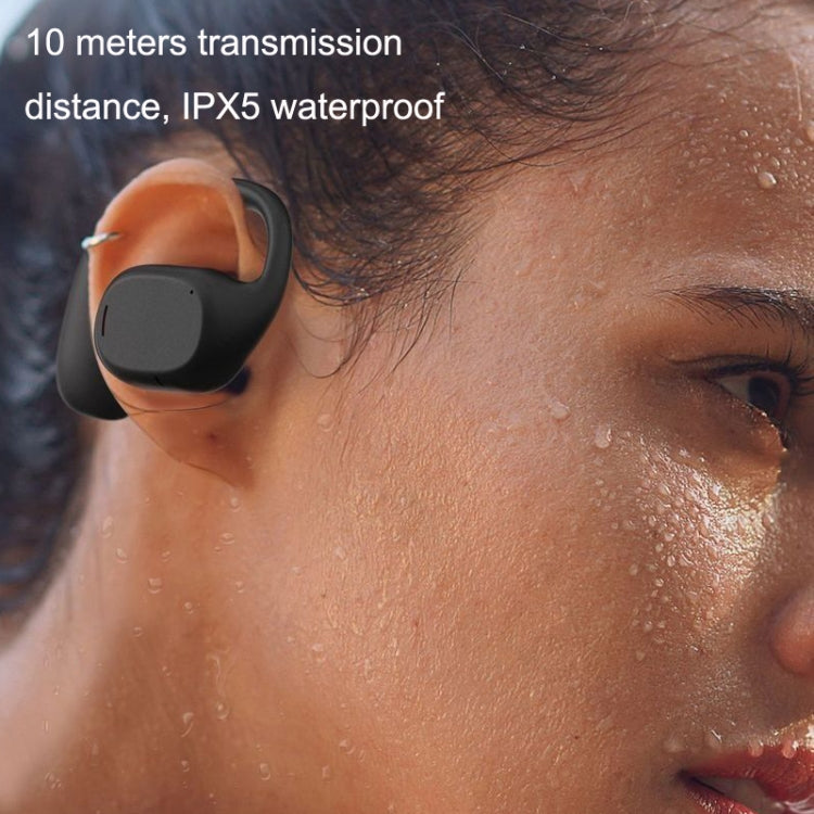 Tai nghe thể thao kinh doanh treo tai Bluetooth không dây JS270, JS270 Đen, JS270 Trắng