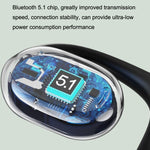 Tai nghe thể thao kinh doanh treo tai Bluetooth không dây JS270, JS270 Đen, JS270 Trắng