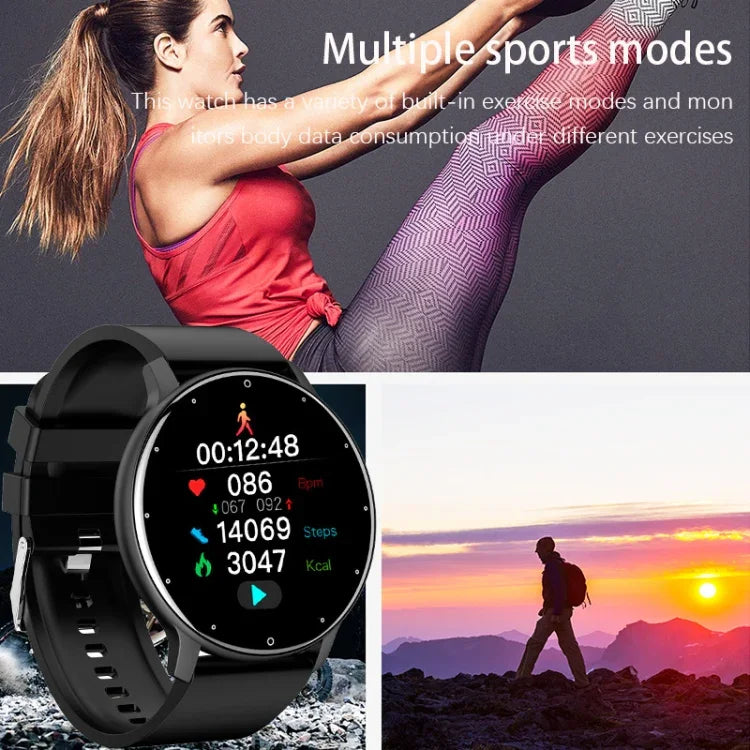 Đồng hồ gọi Bluetooth theo dõi nhịp tim/oxy trong máu/huyết áp BW0223, Silicone đen, Silicone xanh, Silicone hồng, Silicone be, Lưới đen, Lưới hồng, Lưới xanh