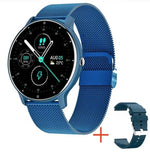 Đồng hồ gọi Bluetooth theo dõi nhịp tim/oxy trong máu/huyết áp BW0223, Silicone đen, Silicone xanh, Silicone hồng, Silicone be, Lưới đen, Lưới hồng, Lưới xanh