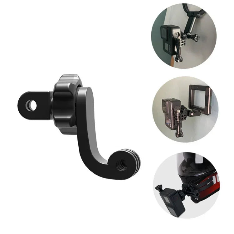 2 cái khóa dây đeo ST-06 cơ bản cho GoPro Hero11 Black / HERO10 Black /9 Black /8 Black /7 /6 /5 /5 Session /4 Session /4 /3+ /3 /2 /1, DJI Osmo Action và các camera hành động khác, bộ chuyển đổi chụp trung tâm (2 cái)