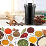 Máy xay cà phê mini điện bằng thép không gỉ M150A, máy xay hạt, các loại phích cắm: Mỹ (tím), Mỹ (đen), Mỹ (trắng), EU (trắng), EU (tím), Anh (trắng), Anh (đen), Anh (tím)