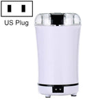 Máy xay cà phê mini điện bằng thép không gỉ M150A, máy xay hạt, các loại phích cắm: Mỹ (tím), Mỹ (đen), Mỹ (trắng), EU (trắng), EU (tím), Anh (trắng), Anh (đen), Anh (tím)