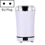 Máy xay cà phê mini điện bằng thép không gỉ M150A, máy xay hạt, các loại phích cắm: Mỹ (tím), Mỹ (đen), Mỹ (trắng), EU (trắng), EU (tím), Anh (trắng), Anh (đen), Anh (tím)