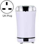 Máy xay cà phê mini điện bằng thép không gỉ M150A, máy xay hạt, các loại phích cắm: Mỹ (tím), Mỹ (đen), Mỹ (trắng), EU (trắng), EU (tím), Anh (trắng), Anh (đen), Anh (tím)