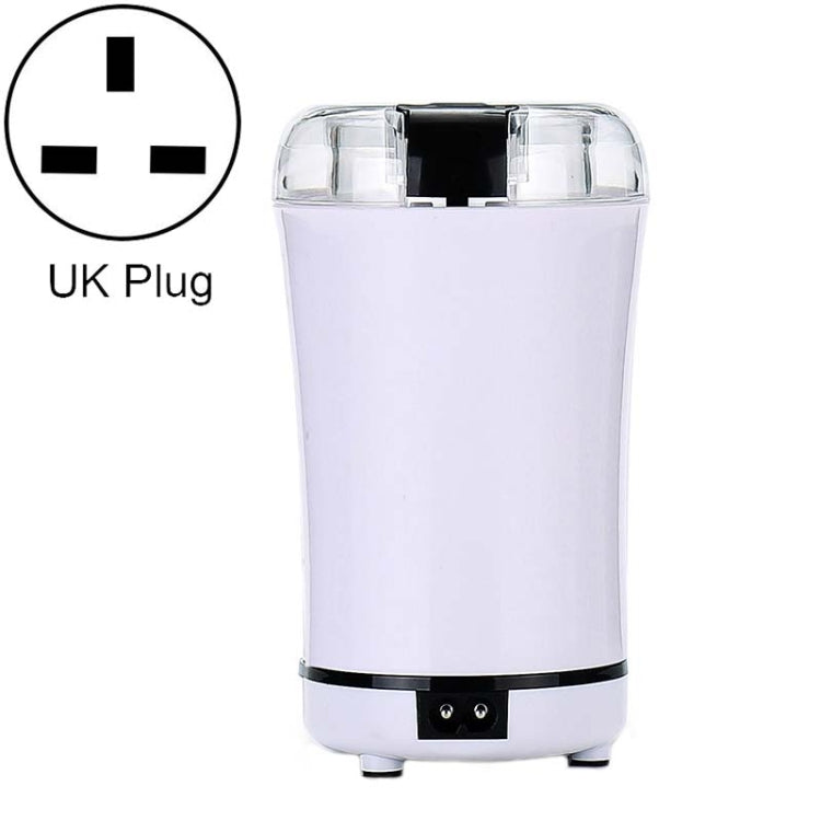 Máy xay cà phê mini điện bằng thép không gỉ M150A, máy xay hạt, các loại phích cắm: Mỹ (tím), Mỹ (đen), Mỹ (trắng), EU (trắng), EU (tím), Anh (trắng), Anh (đen), Anh (tím)