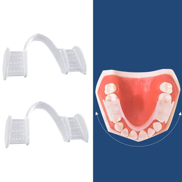 Dụng cụ chỉnh nha Y-Kelin mô phỏng silicone, Chống mắc cài molar ban đêm, Trong suốt