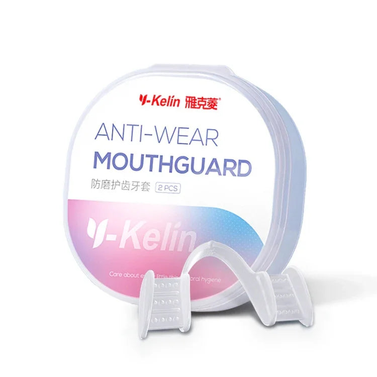 Dụng cụ chỉnh nha Y-Kelin mô phỏng silicone, Chống mắc cài molar ban đêm, Trong suốt