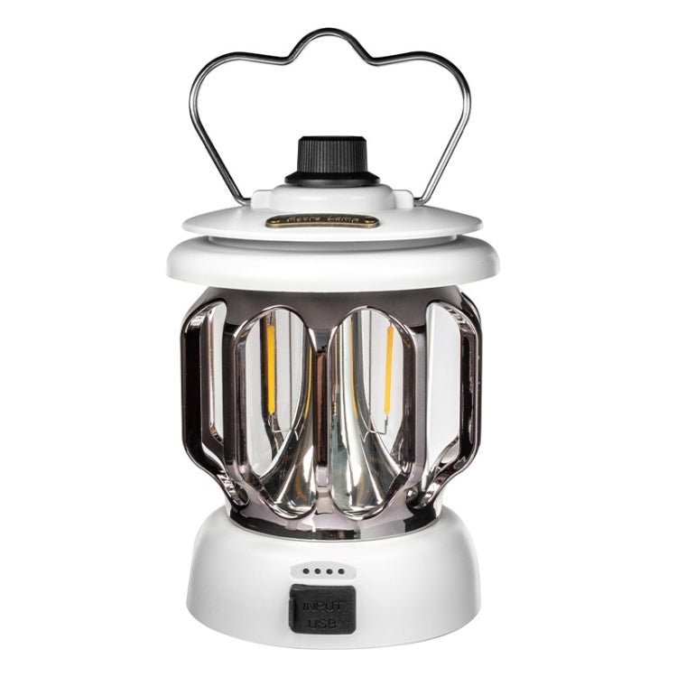 LH-B46 LED Retro Tent Light Convenient USB Charging Camping Light, LH-B46 White, LH-B46 Green, LH-B46 Black