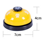 Đồ Chơi Huấn Luyện Thú Cưng Chuông Nhỏ Hình Dấu Chân, Đồ Chơi Cho Chó, 3 Chiếc Chuông Màu Vàng, 3 Chiếc Chuông Màu Đỏ, 3 Chiếc Chuông Màu Hồng, 3 Chiếc Chuông Màu Trắng, 3 Chiếc Chuông Màu Xanh Hoàng Gia