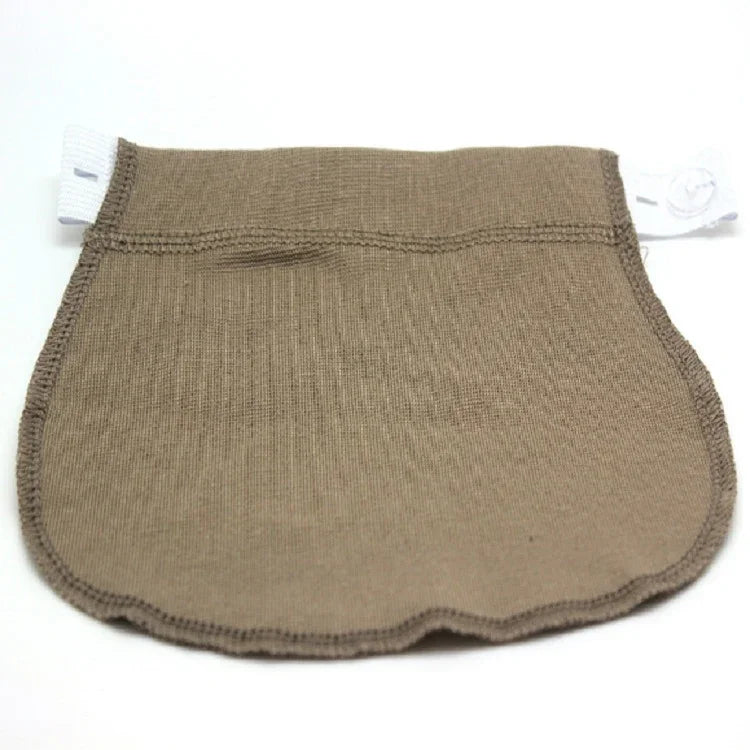 Dây thắt lưng co giãn điều chỉnh cho bà bầu, màu đen, màu kaki