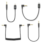 Cáp chuyển đổi âm thanh cho micro Rode YICHUANG, 3.5mm sang 8 pin, 3.5mm sang Type-C, 3.5mm TRS sang TRS, 3.5mm TRS sang TRRS