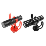 2 giá đỡ gắn micro chân giày lạnh, 2 giá đỡ chân giày lạnh màu đỏ, 2 giá đỡ chân giày lạnh màu đen