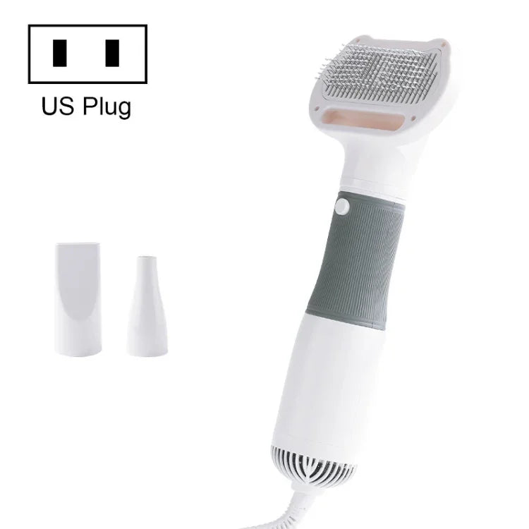 3 Trong 1 Lược Thổi Lông Thú Cưng Điện 600W Gió Mạnh, Thông số kỹ thuật:, Phích Cắm Mỹ 110V, Phích Cắm EU 220V, Phích Cắm Anh 220-240V