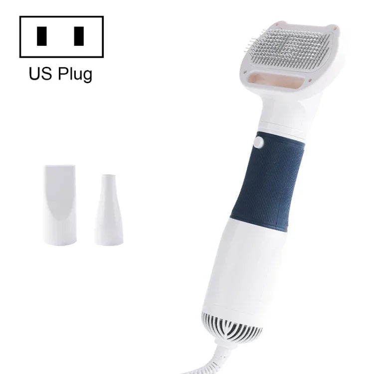 3 Trong 1 Lược Thổi Lông Thú Cưng Điện 600W Gió Mạnh, Thông số kỹ thuật:, Phích Cắm Mỹ 110V, Phích Cắm EU 220V, Phích Cắm Anh 220-240V