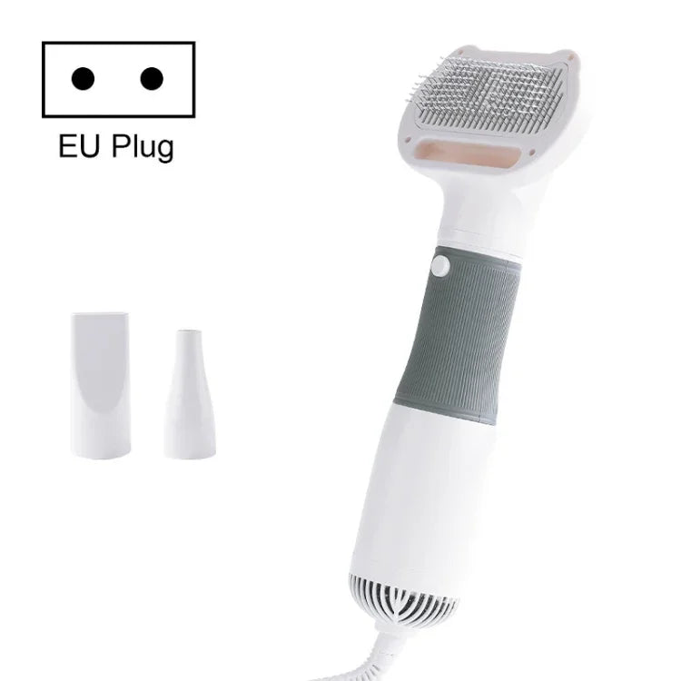 3 Trong 1 Lược Thổi Lông Thú Cưng Điện 600W Gió Mạnh, Thông số kỹ thuật:, Phích Cắm Mỹ 110V, Phích Cắm EU 220V, Phích Cắm Anh 220-240V