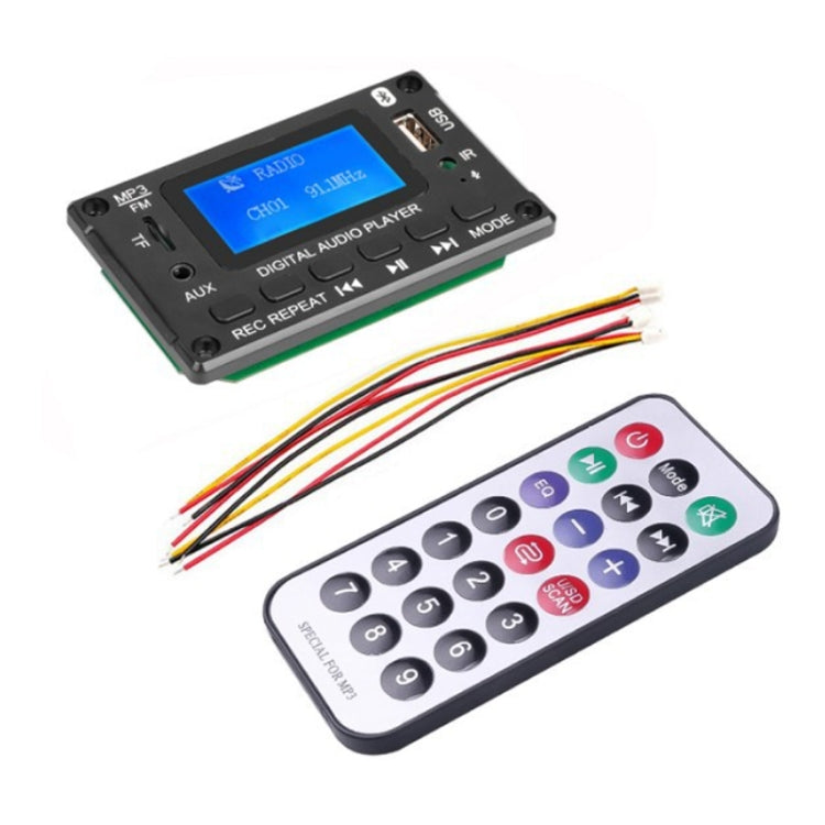 116BT LCD Lyrics Display Bluetooth Module Amplifier MP3 Decoder Board, 116BT
