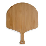 Ván gỗ tre dùng làm xẻng pizza, khay phục vụ nướng phô mai và bít tết, thớt cắt, 38.5x29.5x1cm