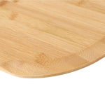 Ván gỗ tre dùng làm xẻng pizza, khay phục vụ nướng phô mai và bít tết, thớt cắt, 38.5x29.5x1cm