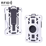 Ví Kim Loại Chống Trộm RFID Đựng Thẻ Dùng Cho AirTag Thế Hệ 2 / AirTag Thế Hệ 1, ak-4 A Màu Đen, ak-4 A Màu Xanh, ak-4 A Màu Bạc, ak-4 A Màu Xám, ak-4 B Màu Đen, ak-4 B Màu Bạc, ak-4 B Màu Xanh, ak-4 B Màu Xám