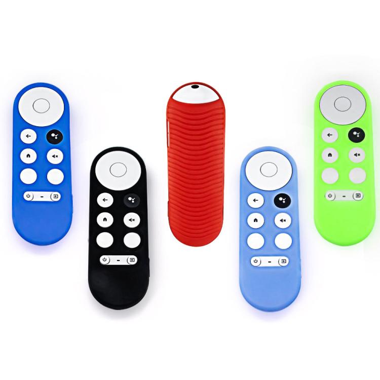 Vỏ bảo vệ silicone chống rơi cho điều khiển từ xa Google Chromecast 2020 Y16, màu xanh dương phát sáng Y16, đen Y16, đỏ Y16, xanh dương Y16, xanh lá phát sáng Y16