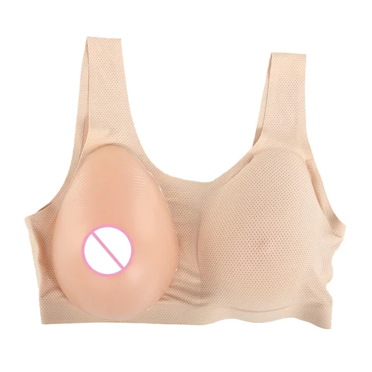 Áo lót silicone ngực giả dành cho giả nữ CD, AA+XS 400g, A+S 500g, B+M 600g, C+L 800g, D+XL 1000g, DD+XXL 1200g, E+XXXL 1400g, EE+XXXXL 1600g