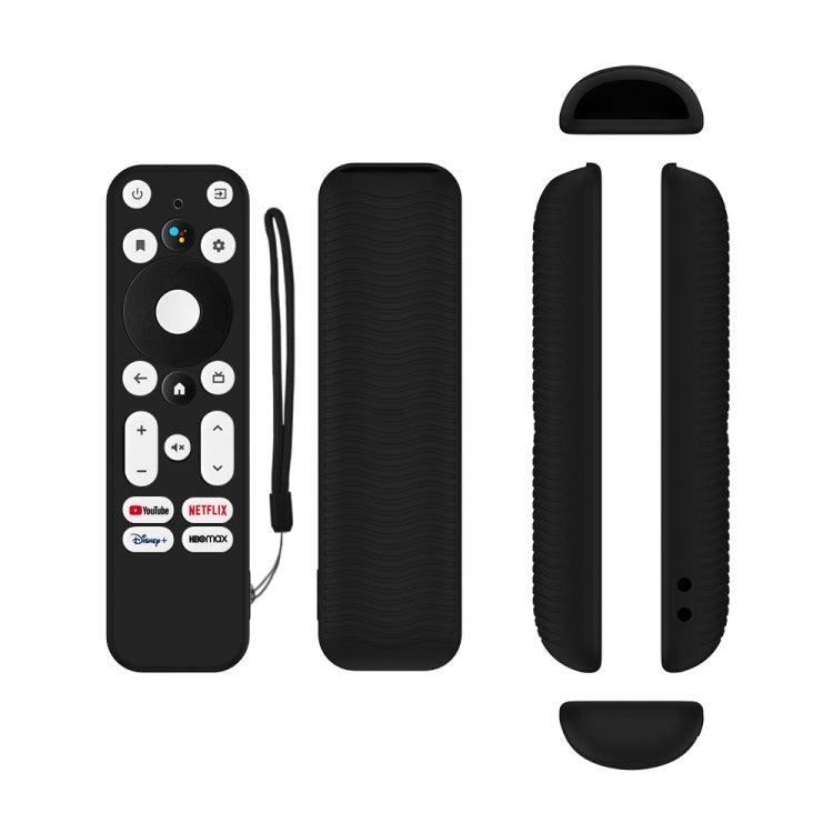 Y55 cho thiết bị phát trực tuyến ONN Android TV 4K UHD, vỏ bảo vệ điều khiển từ xa bằng silicone chống rơi