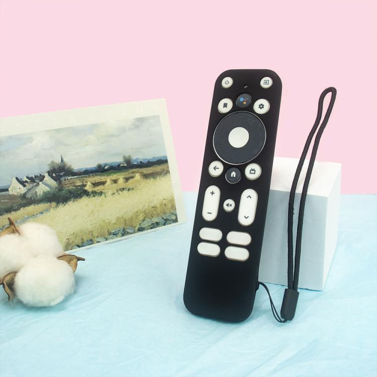 Y55 cho thiết bị phát trực tuyến ONN Android TV 4K UHD, vỏ bảo vệ điều khiển từ xa bằng silicone chống rơi