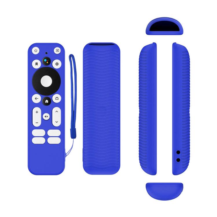 Y55 cho thiết bị phát trực tuyến ONN Android TV 4K UHD, vỏ bảo vệ điều khiển từ xa bằng silicone chống rơi