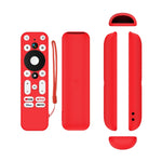 Y55 cho thiết bị phát trực tuyến ONN Android TV 4K UHD, vỏ bảo vệ điều khiển từ xa bằng silicone chống rơi